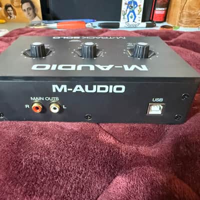 M-Audio M-Track Solo USB Audio Interface 2020 - Present - Black image 6