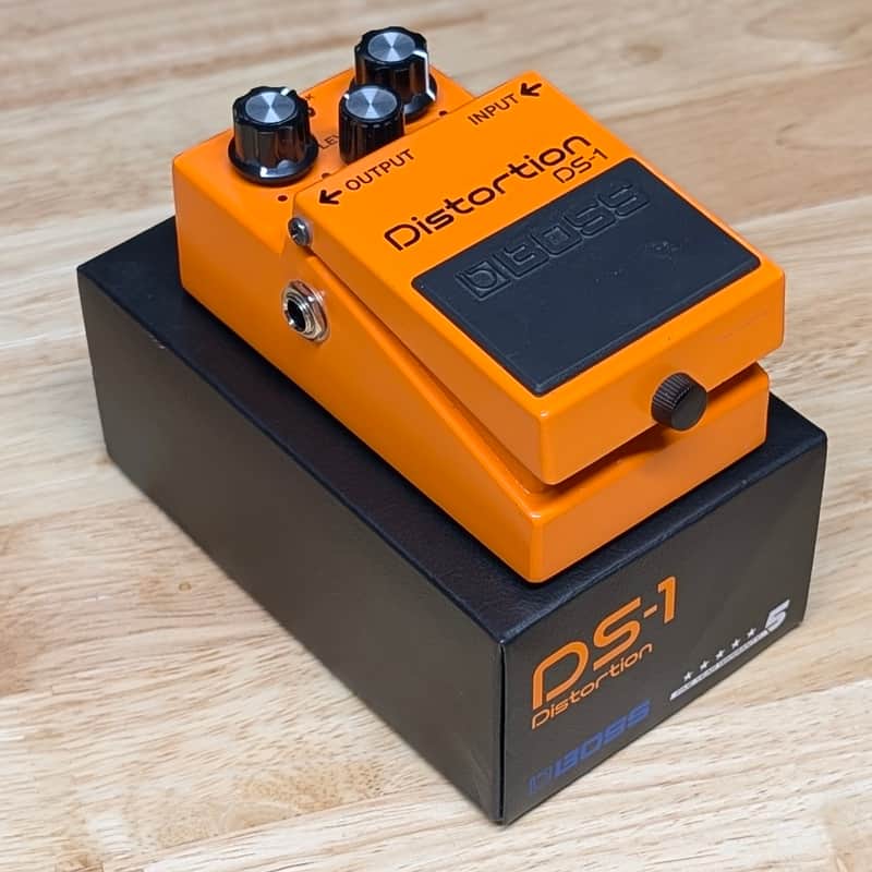Boss DS-1 Distortion (Silver Label) 1994 - Present - Orange image 1