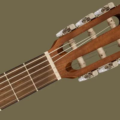 Fender CN-30 Nylon 3/4, Walnut Fingerboard, Natural Classical Guitar image 4