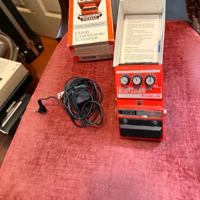 DOD Fx80b compressor sustainer pedal - Red image 2