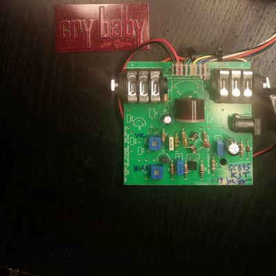 Joe Gagan WAH drop-in kit for dunlop, preMODDED/truebypass, LED version image 10