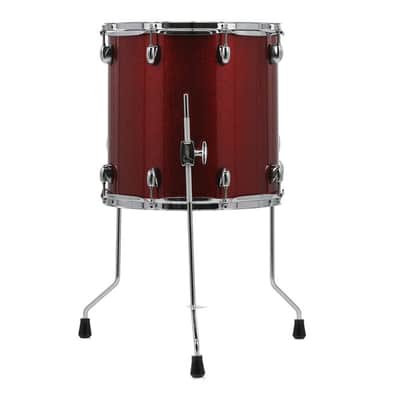 Gretsch GR814.310 CC2-1616F-DCSP Floor Tom Catalina Club 16" x 16" Dark Cherry Sparkle image 9