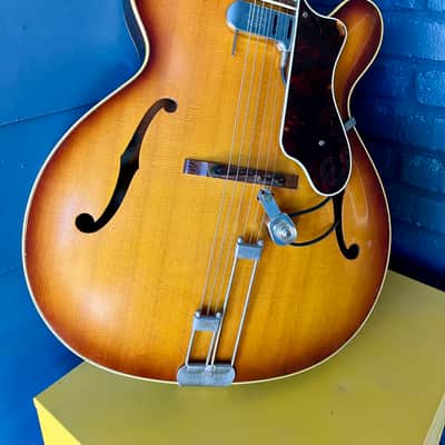1961 Epiphone Triumph Archtop Guitar with DeArmond FHC Pickup image 1