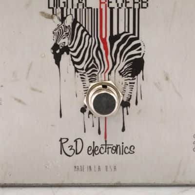 R3d Electronics Digital Reverb Guitar Effect Pedal Stompbox w/ Cable #47852 image 4