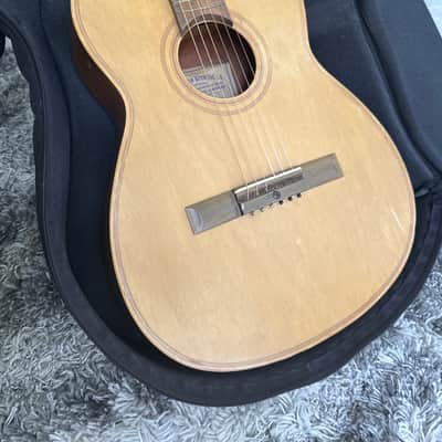 Vintage 1973 Giannini Model No. 6 Classical Guitar - 3/4 Size - Brazilian Rosewood - Rare Label image 2