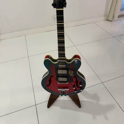 Webb ES 335 USA - Custom Semi Hollow Body 1990-2010 - Unique Boutique Art Guitar image 1