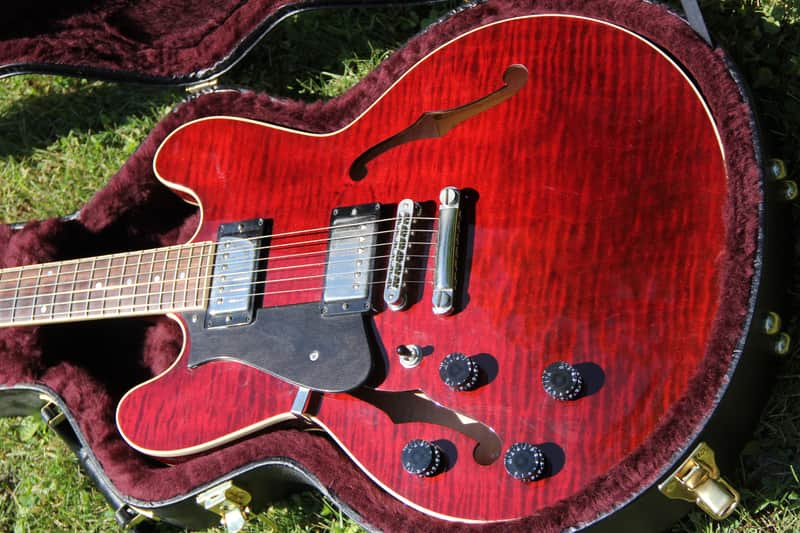 left handed heritage H-535 2017 merlot image 1