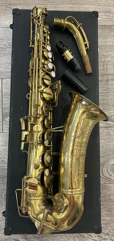 Vintage BUESCHER Aristocrat 140 Alto Saxaphone 1956 image 1