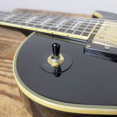 1989 Epiphone Black Beauty 1957 Style Les Paul Custom Modified - Ebony, Made in USA? (First Year Prototype?) image 10