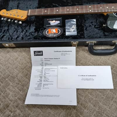 2010 Grosh Retro Classic HT w/ Original Hard Shell Case image 19