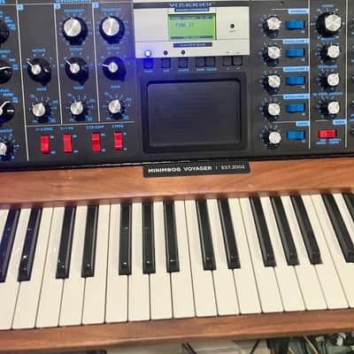 Moog Minimoog Voyager Select Series 44-Key Monophonic Synthesizer 2006 - 2013 - Cherry Cabinet image 6