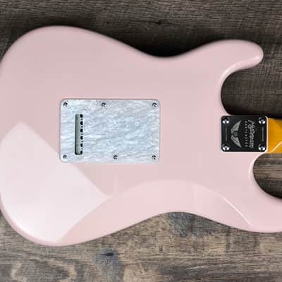 MyDream Stratocaster Custom Built - Pearly and Pink Lipstick image 3