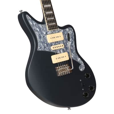 D'Angelico DAPBEDBWMSTCTR PREMIER BOB WEIR BEDFORD Solid Body Basswood Top 6-String Electric Guitar w/Gig Bag image 2