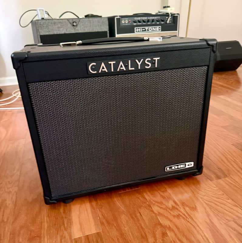 Line 6 Catalyst 60 2-Channel 60-Watt 1x12" Modeling Guitar Combo 2022 - Present - Black image 1