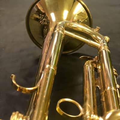 Vintage F. Besson Brevete Professional Trumpet *Relacquered* imagen 8