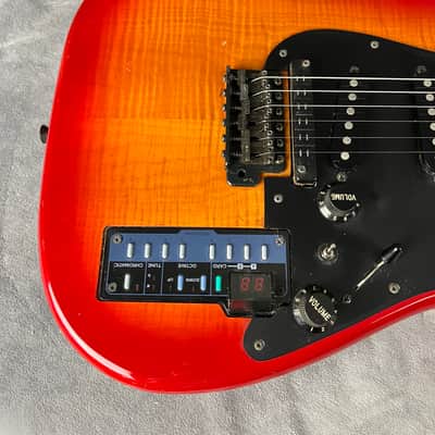 Casio PG-300 Refurbished! MIDI guitar 1980’s Red Burst image 6