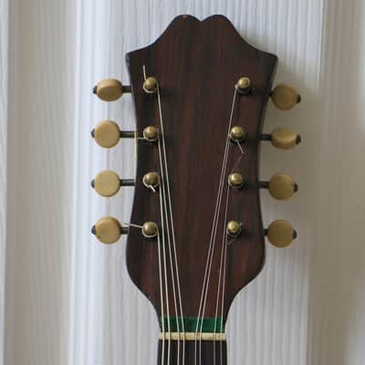 ANTIQUE BOWLBACK MANDOLIN ITALY ‘ALFREDO ALBERTINI CATANIA No. 65’ image 10