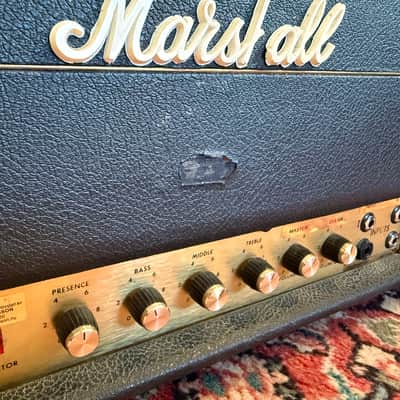Marshall JMP 1959 Super Lead 2-Channel 100-Watt Guitar Amp Head 1972 - Folkesson Mod IV B image 2