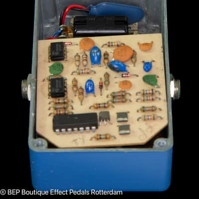 Vintage MXR Blue Box Block Logo 1977 s/n 3-008 612 as used by Jimmy Page, Rowland S Howard - Birthday Party image 10