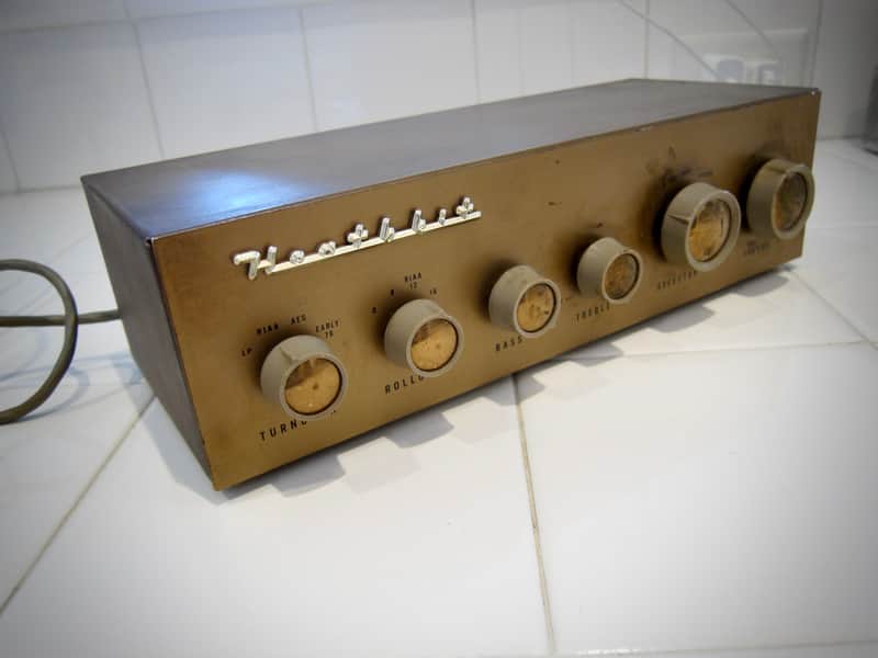 Heathkit WA-P2 Tube Vintage Preamplifier Circa-1950's-Gold image 1