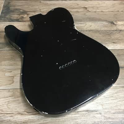 Made to Order - FRANCHIN Mars guitar body AMERICAN FLAG Usa Relic Aged Nitro Laquer Basswood Poplar Telecaster-Tele-T-Style Made in Italy image 3