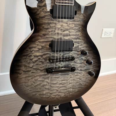 ESP LTD EC-1000T Charcoal Burst Seymour Duncan Mortal Coil image 1