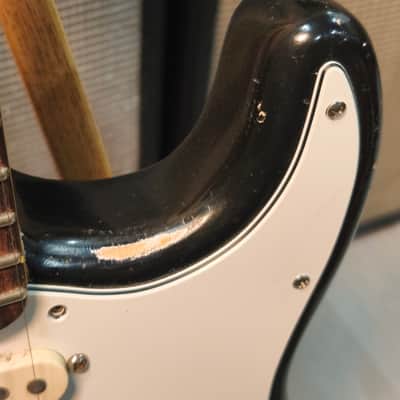 Fender Strat 1972 neck Black Refin non original Body with '68 Fender Custom Shop pick ups Player's grade image 16