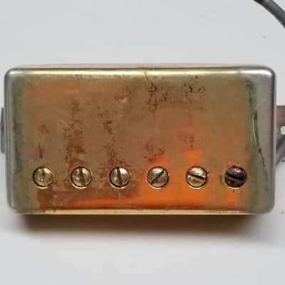 1970s Gibson Pat # Humbucker - Tar Back image 1
