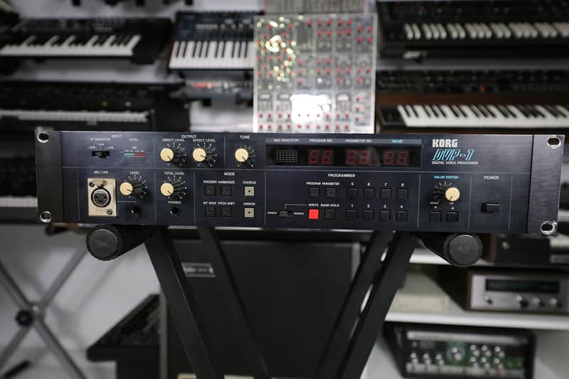 Korg DVP-1 Digital Voice Processor 1980s - Black image 1