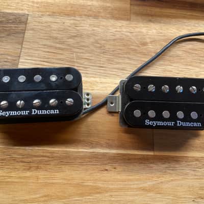 Seymour Duncan SH-6s Duncan Distortion Humbucker Set 2010s - Black image 1