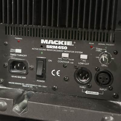 Mackie SRM450 Active Two-Way Sound Reinforcement Speaker CG015CS image 9