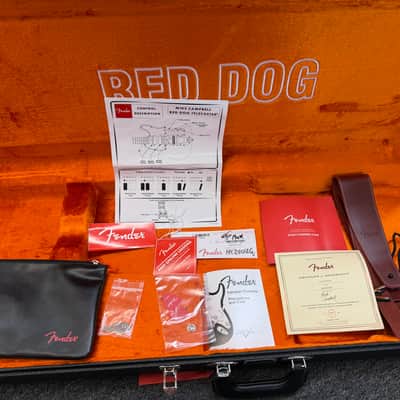 Fender Stories Collection Mike Campbell Signature "Red Dog" Telecaster 2025 - Present - Red Dog Red image 10