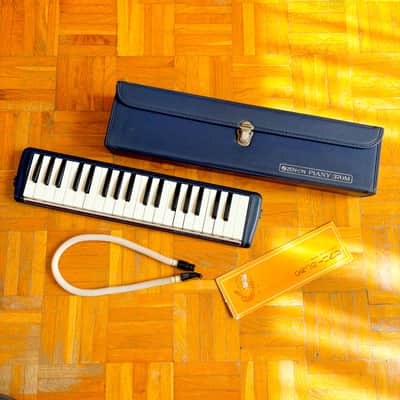 Zen-On Piany 370M Master (Japan, 1960s) vintage cool diamonica with original case and original Japanese manual! Rare! image 14
