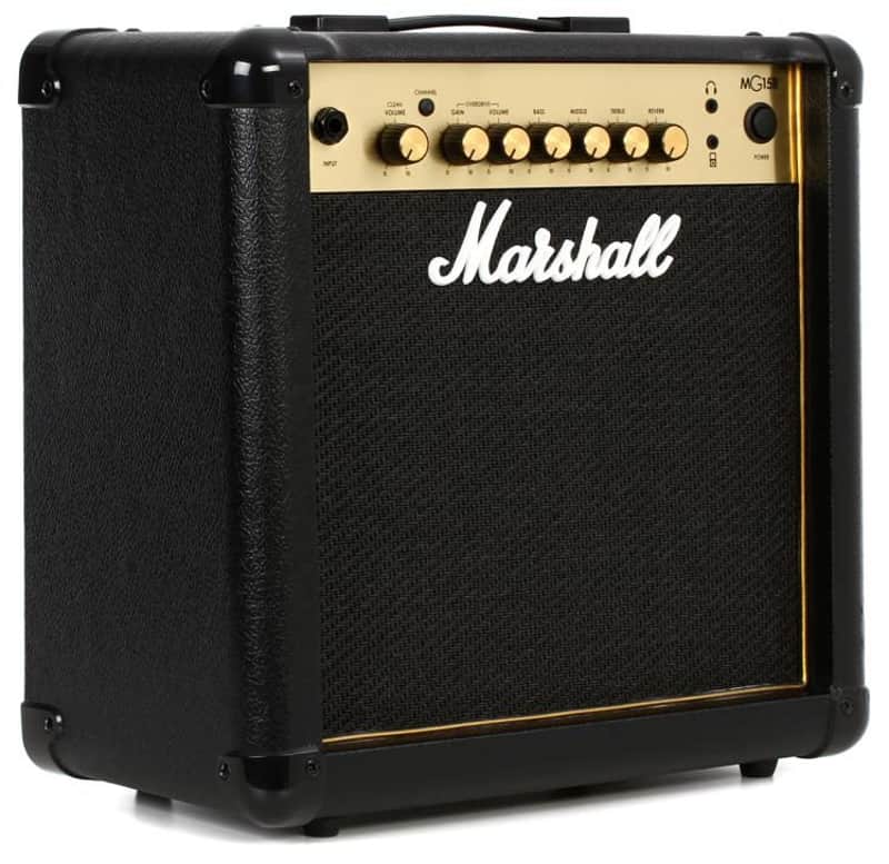 Marshall MG15GR 1x8" 15-watt Guitar Combo Amp with Reverb image 1