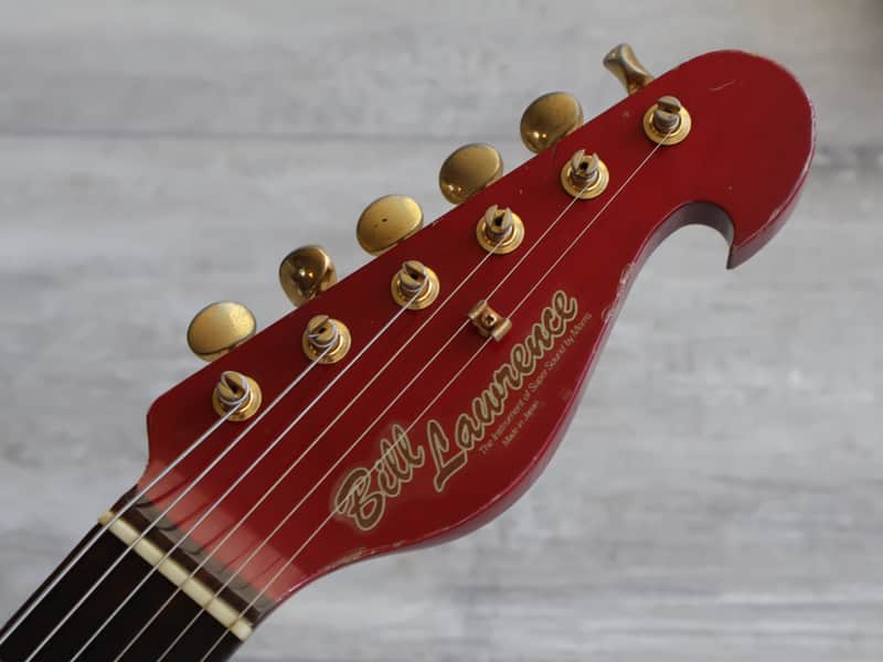 1980's Bill Lawrence (by Morris Japan) BC2R-70G Stratocaster (Red