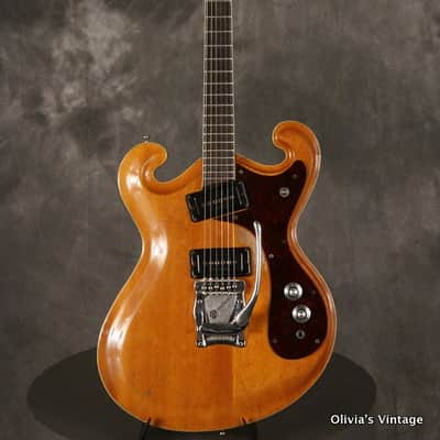 1966 MOSRITE Joe Maphis II SPRUCE top + WALNUT back/sides image 2