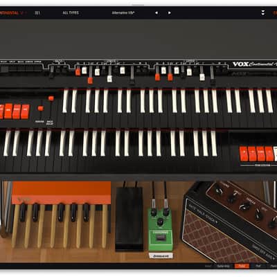 Arturia Vox Continental V Organ Virtual Instrument Software image 3