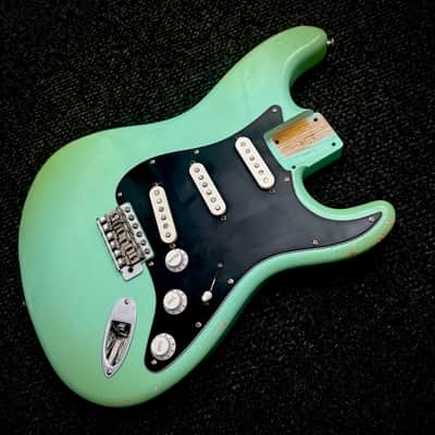 MJT Loaded Body Stratocaster 2020s - Surf Green image 2