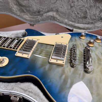 Epiphone Les Paul Standard Plus Top PRO 2012 - 2019 - Translucent Blue image 19