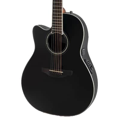Ovation Celebrity Traditional CS24L-5G LH A/E Guitar - Black - Open Box image 1