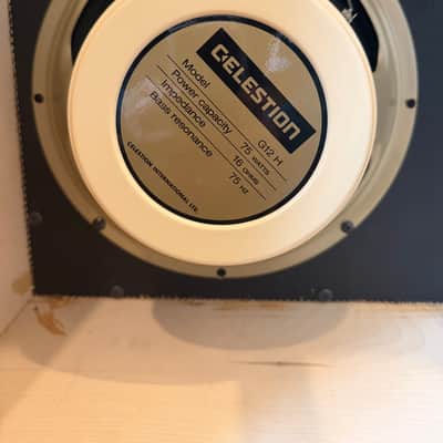 Mojotone 2x12 Internal Slant Black Speaker Cabinet loaded w/ 2x Celestion G12H-75 Creambacks image 7