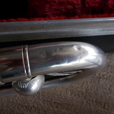 Boosey & Hawkes Imperial Trombone, Silver Plate, As Found image 20