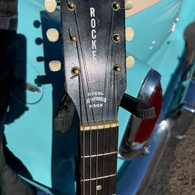 Harmony Rocket H53 DeArmond Pickup 1961 - Nitro Cellulose Lacquer Sunburst image 3