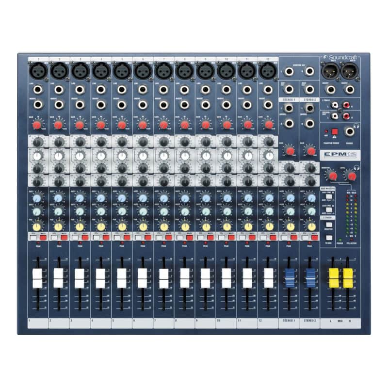 Soundcraft EPM12 12-Channel Mixer | Reverb