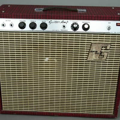 1960's Guyatone GA-520 Vintage Electric Guitar Tube Amplifier Amp image 1
