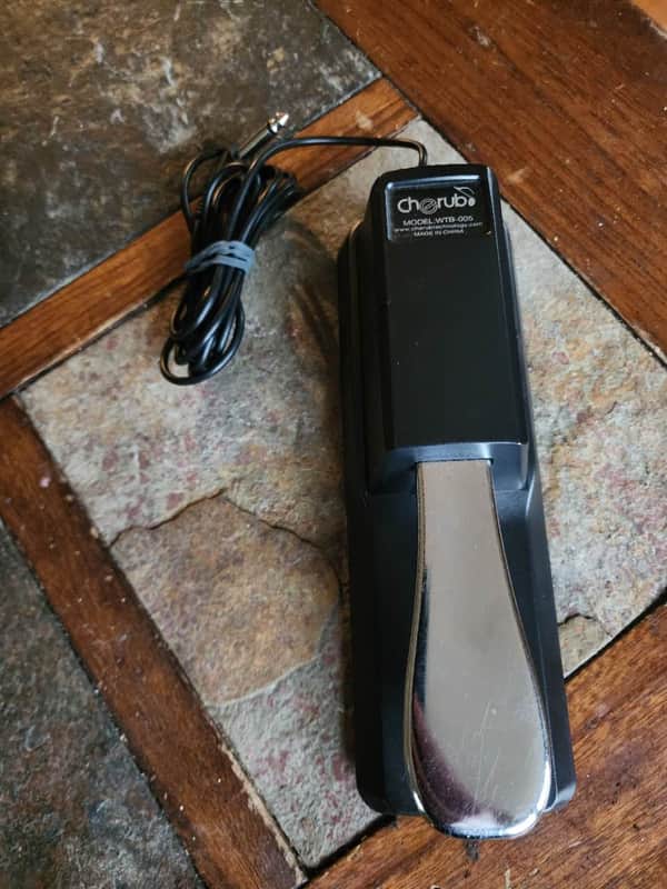 Cherub Keyboard Sustain Pedal WTB-005 - blk image 1