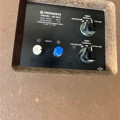 Beautiful rare Pioneer CS-801 speakers with original grills! image 7