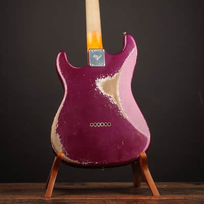 Fender Masterbuilt Andy Hicks 1960 Stratocaster Ruby Star Red Metallic Heavy Relic (USED, 2025) image 12