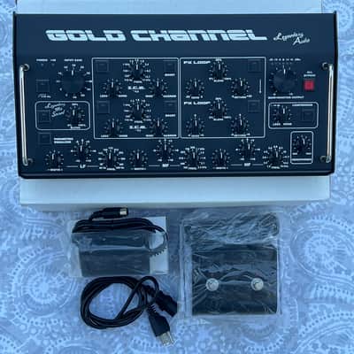 Legendary Audio Gold Channel "STEALTH" Mic Preamp Channel Strip! 1 of 1! image 1