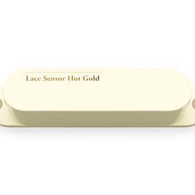 LACE Sensor Hot Gold (Hot Bridge 13.2k) Single Coil Pickup - Cream image 2